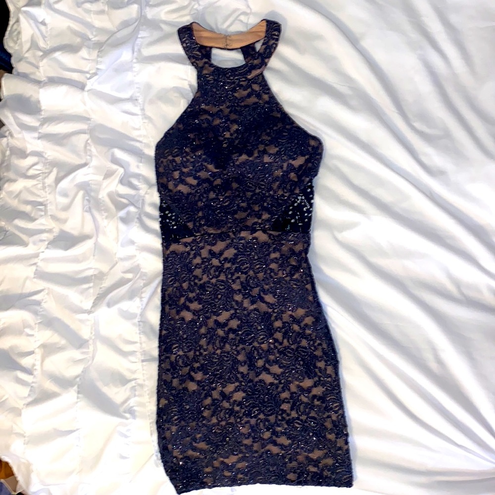 Dillards formal dress worn once. Basically brand new. No damage